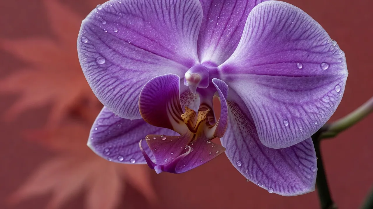 紫蘭の花びら